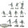 Tau Empire - 10x Kroot Carnivores - unbemalt