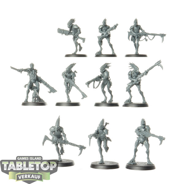 Tau Empire - 10x Kroot Carnivores - unbemalt