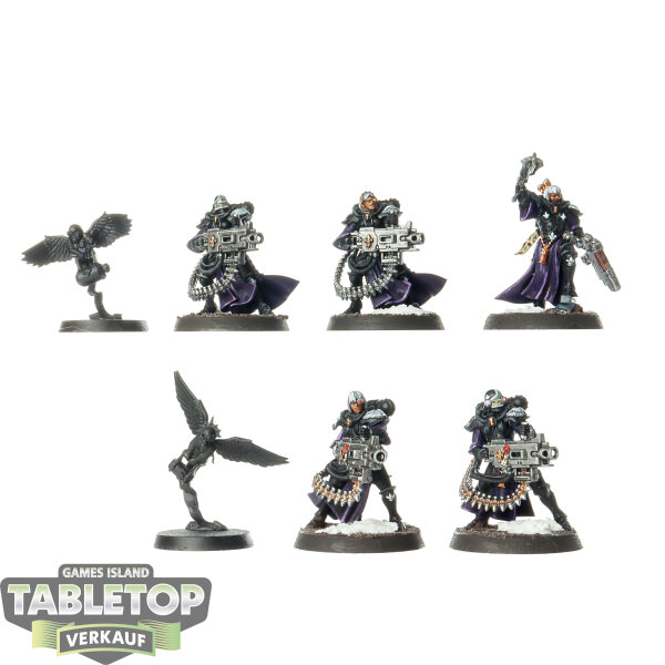 Tau Empire - 5x Retributor Squad - teilweise bemalt