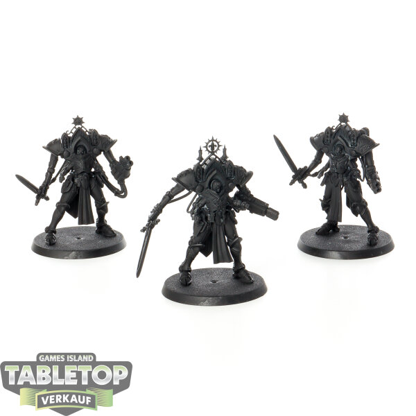 Adepta Sororitas - 3x Paragon Warsuits - grundiert