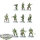 Drukhari - 10x Kabalite Warriors - bemalt