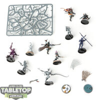 Drukhari - 10x Wyches - teilweise bemalt