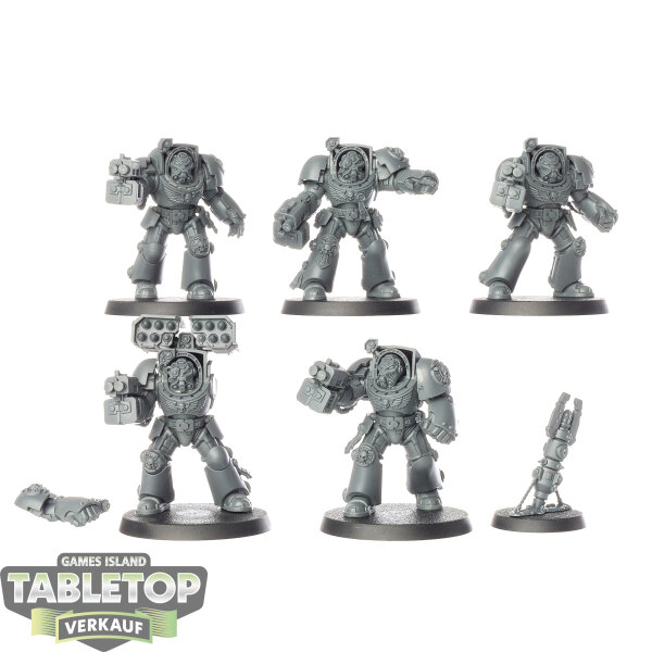 Space Marines - 5 Terminator Squad - unbemalt