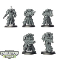 Space Marines - 5 Sternguard Veteran Squad - unbemalt
