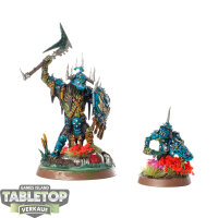 Orruk Warclans - Killaboss with Stab-grot - bemalt