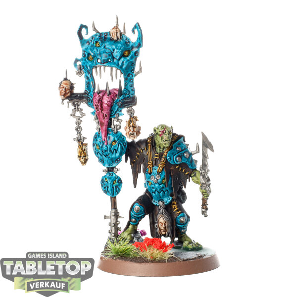 Orruk Warclans - Murknob with Belcha-banna - bemalt