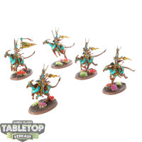 Lumineth Realm Lords - 5 Hurakan Windchargers - bemalt