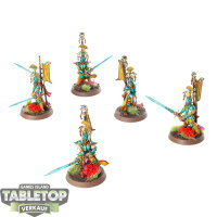 Lumineth Realm Lords - 5 Vanari Bladelords - bemalt