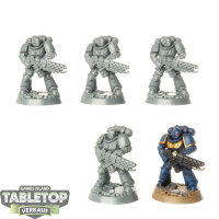 Space Marines - 5x Infernus Squad - teilweise bemalt