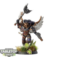 Blood Angels - Blood Angels Chaplain With Jump Pack - bemalt