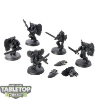 Blood Angels - 5 x Sanguinary Guard klassisch - teilweise...
