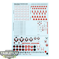 Space Wolves - Wolfspear Transfer Sheet - Sonstiges