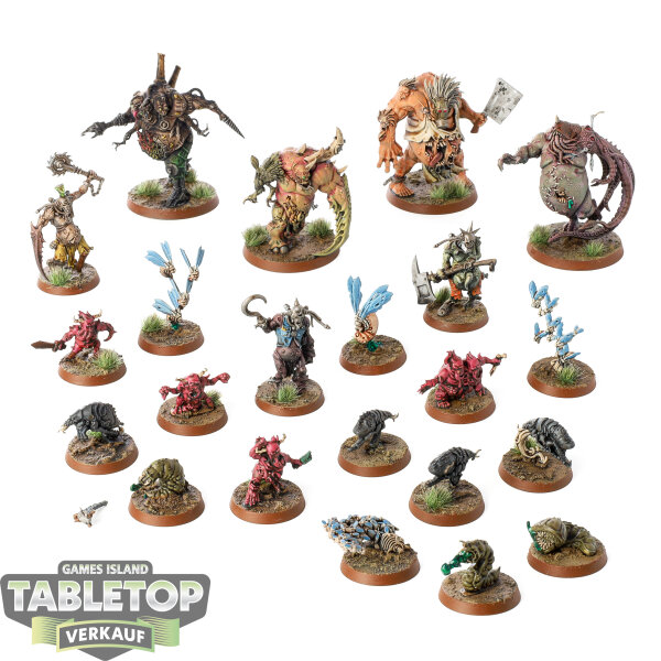 Death Guard - Gellerpox Infected - bemalt