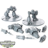 Legion Imperiales - 2x Warhound Titans - unbemalt