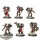 Blood Angels - 6x Death Company - klassisch - teilweise bemalt