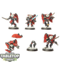Blood Angels - 5x Sanguinary Guard - klassisch -...