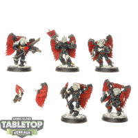 Blood Angels - 5x Sanguinary Guard - klassisch -...