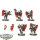 Blood Angels - 5x Sanguinary Guard - klassisch - teilweise bemalt