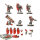 Blood Angels - 5x Sanguinary Guard - klassisch - teilweise bemalt