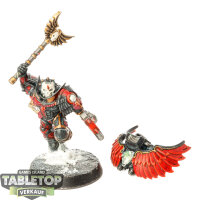 Blood Angels - Blood Angels Chaplain With Jump Pack - bemalt