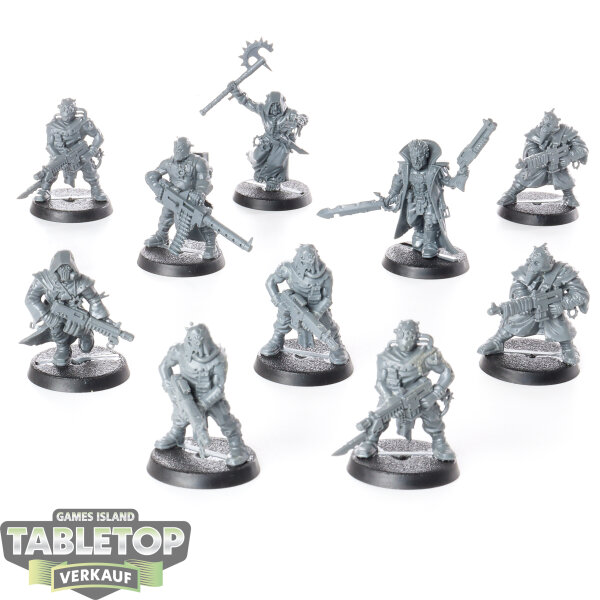 Chaos Space Marines - 10x Chaos Cultists klassisch - unbemalt