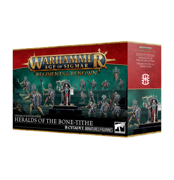 Ossiarch Bonereapers - Regiment of Renown: Heralds of the Bone-tithe