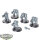 Space Marines - 5x Terminator Squad klassisch - teilweise bemalt
