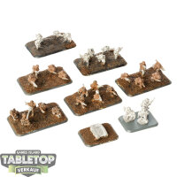 Flames of War - 8x German Pioneer Platoon - teilweise bemalt