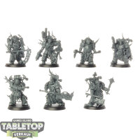 Death Guard - 7x Plague Marines - unbemalt