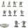 Chaos Space Marines - 10x Traitor Guardsmen Squad - unbemalt