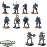Space Marines - 10x Infiltrator Squad - teilweise bemalt