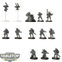 Tau Empire - 10x Fire Warriors Strike Team - unbemalt
