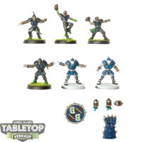 Blood Bowl - 6x Human Team: Reikland Reavers - teilweise...
