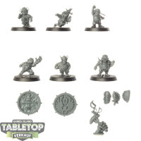 Blood Bowl - 6x Halfling Team - Greenfield Grasshuggers -...