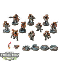 Leagues of Votann - 10x Hearthkyn Warriors - bemalt