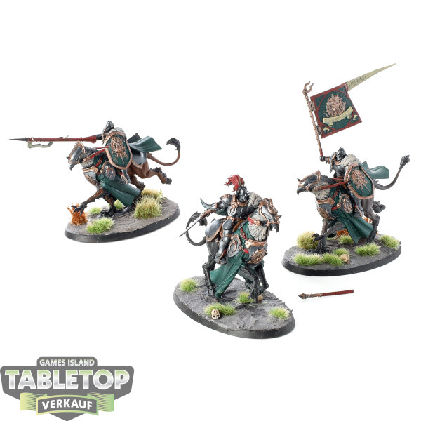 Stormcast Eternals - 3 Stormstrike Palladors - bemalt