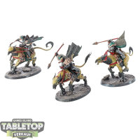 Stormcast Eternals - 3 Vanguard-Palladors - teilweise bemalt