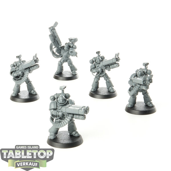 Space Marines - 5x Desolation Squad - unbemalt
