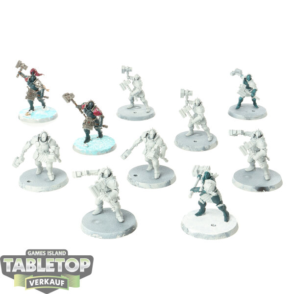 Stormcast Eternals - 10x Liberators - teilweise bemalt