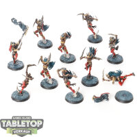 Daughters of Khaine - 10x Witch Aelves - bemalt