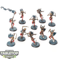 Daughters of Khaine - 10x Witch Aelves - bemalt