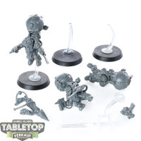 Kharadron Overlords - 3 x Endrinriggers - teilweise gebaut