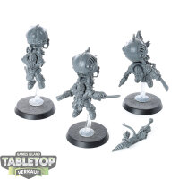 Kharadron Overlords - 3 x Endrinriggers - teilweise gebaut
