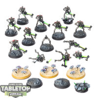 Necrons - 12 Necron Warriors - bemalt