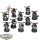 Chaos Space Marines - 10 Chaos Space Marines - bemalt