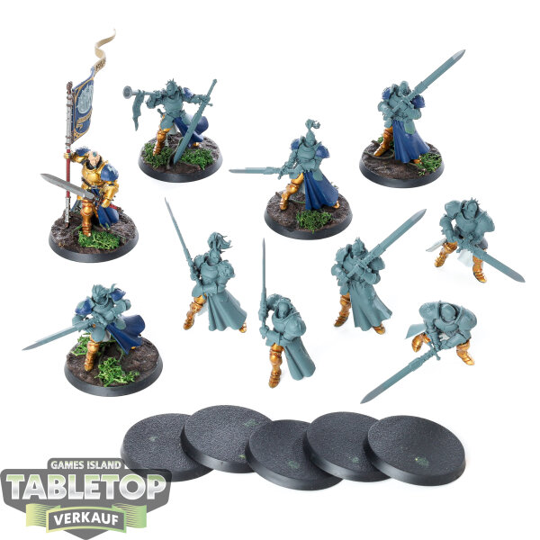Stormcast Eternals - 10 Vanquishers - teilweise bemalt
