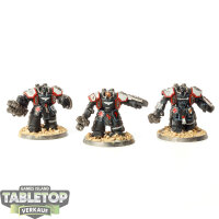 Space Marines - 3x Centurion Assault Squad - bemalt
