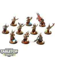 Soulblight Gravelords - 10x Grave Guard - bemalt
