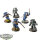 Space Marines - 5x Assault Intercessor Squad - teilweise bemalt