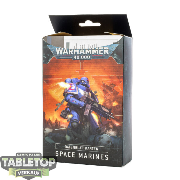 Space Marines - Datasheet Cards: 10th Edition - deutsch